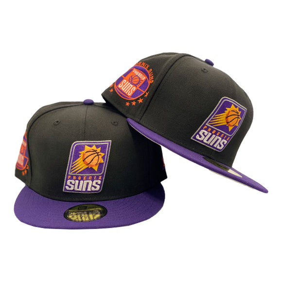 Phoenix Suns Black Purple  New Era 59Fifty Fitted Hats