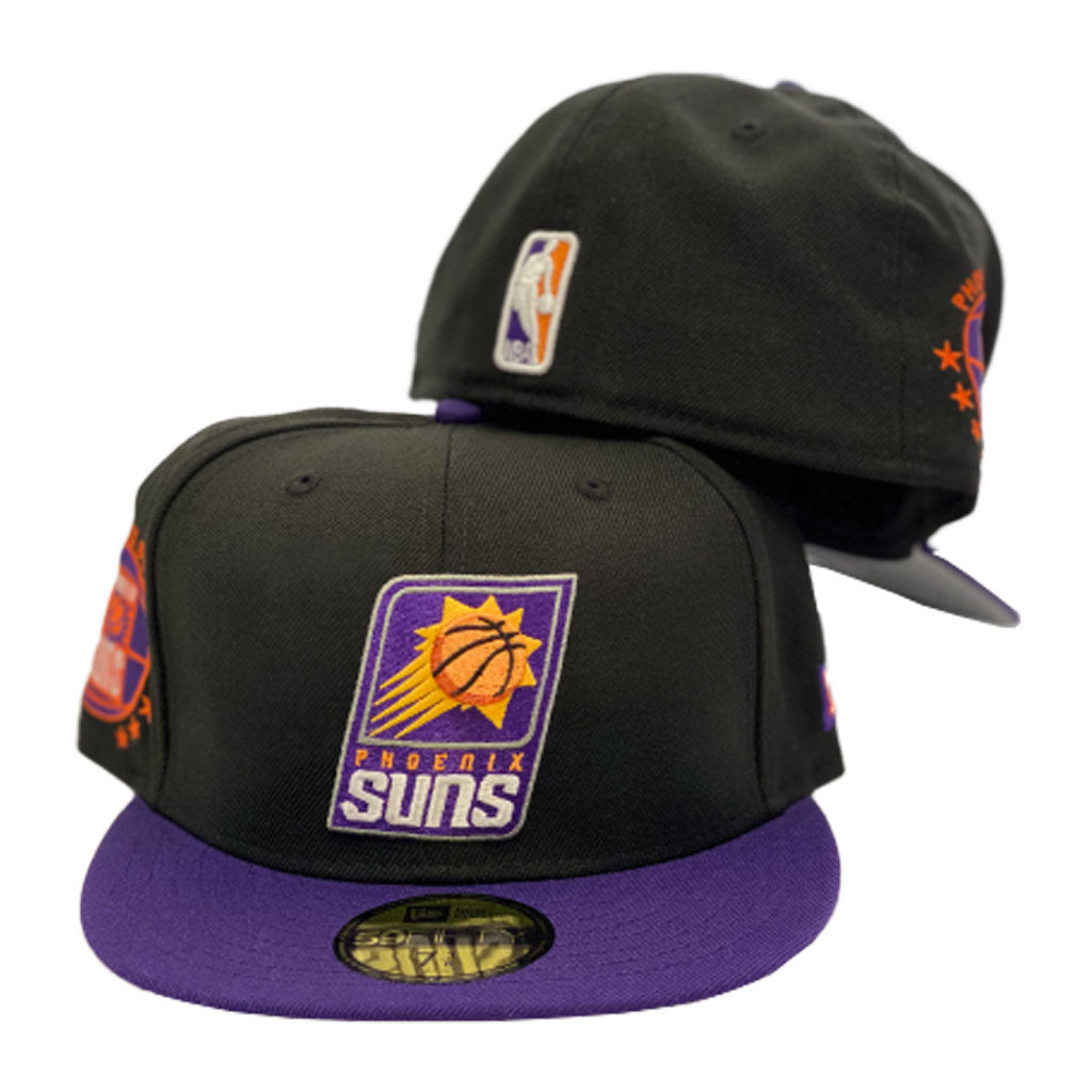Phoenix Suns Black Purple  New Era 59Fifty Fitted Hats