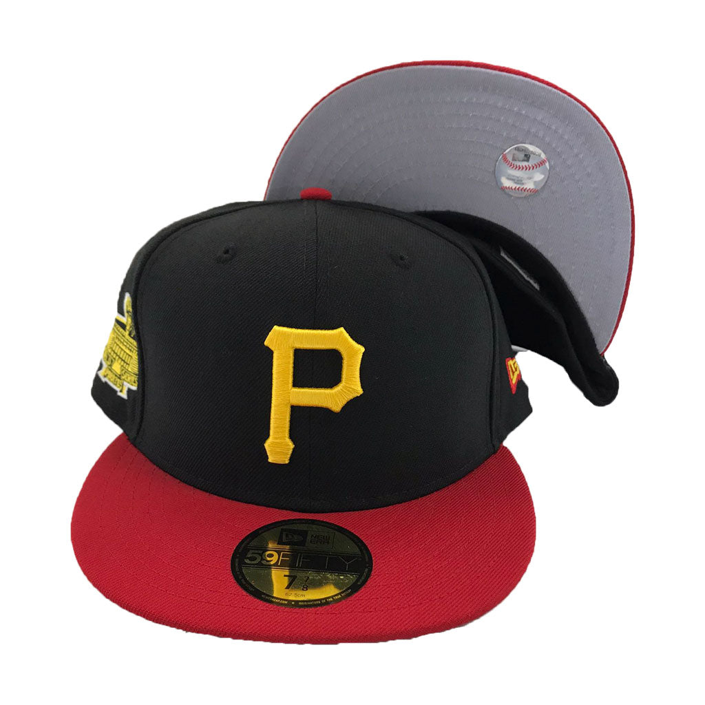 Pittsburgh Pirates 1971 Wold Series Black Red New Era Fitted Hat