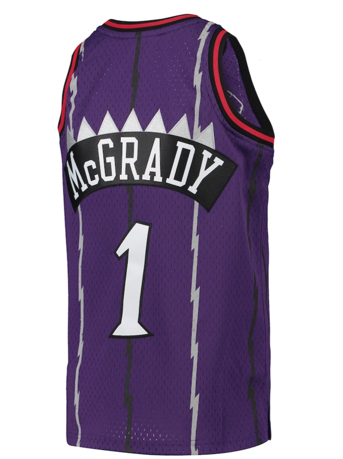 TRACY MCGRADY TORONTO RAPTORS MITCHELL & NESS 1998 SWINGMAN JERSEY