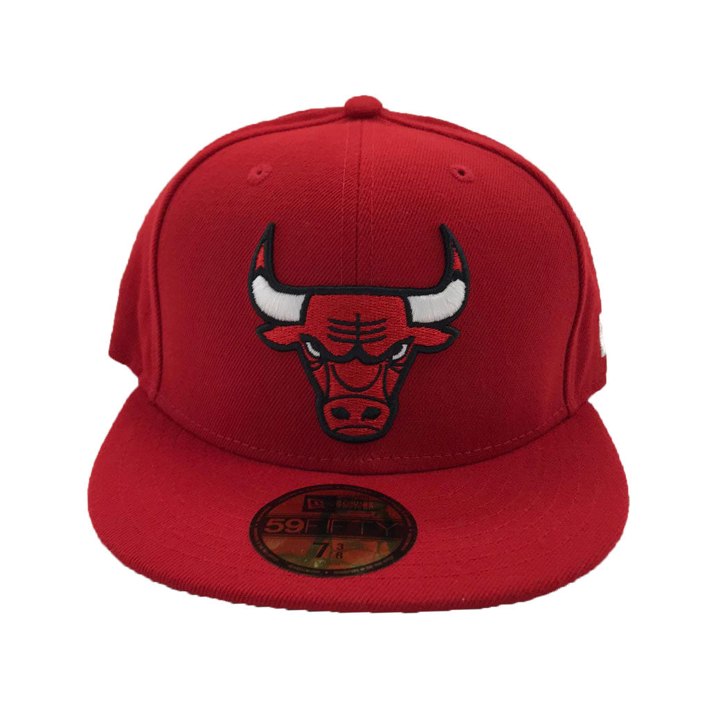 Red Chicago Bulls New Era 59Fifty Fitted Hat