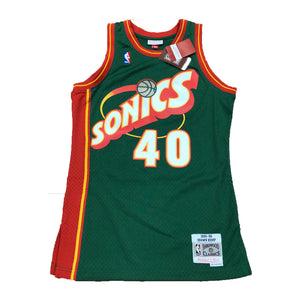 SHAWN KEMP 1995-96 SWINGMAN MITCHELL AND NESS JERSEY