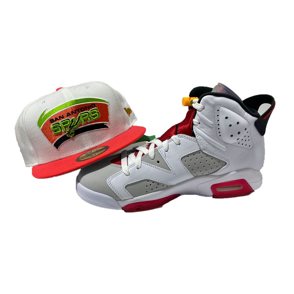 San Antonio Spurs  New Era Fitted to Match Jordan 6 Retro Hare