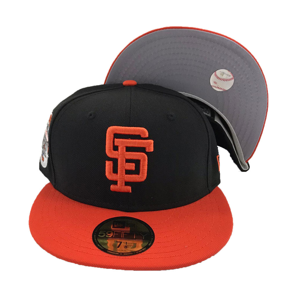 San Francisco Giants Baseball Hat Brown Stitching SF New Era 59Fifty Size 7  1/2