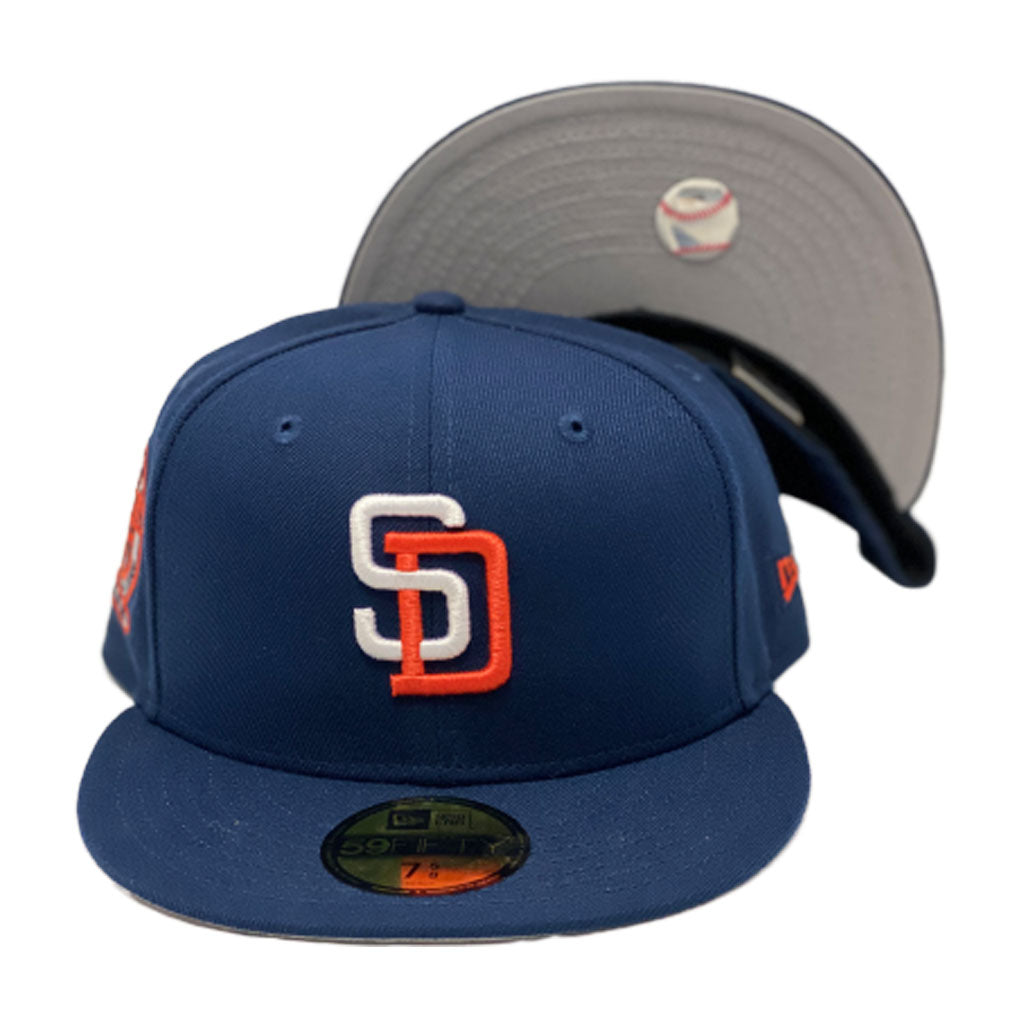San Diego Padres 25th Anniversary Navy New Era 59Fifty New Era Fitted Cap