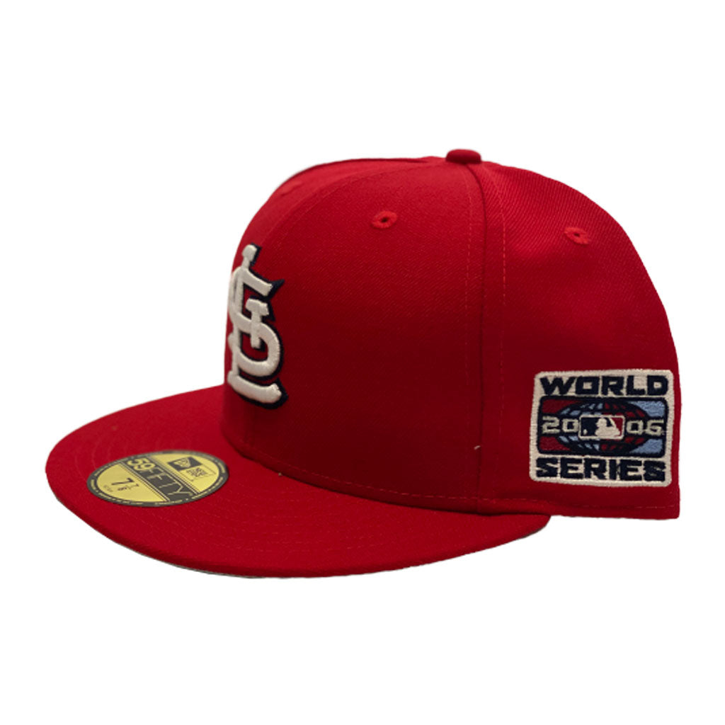 St. Louis Cardinals Red 2006 World Series New Era 59Fifty Fitted