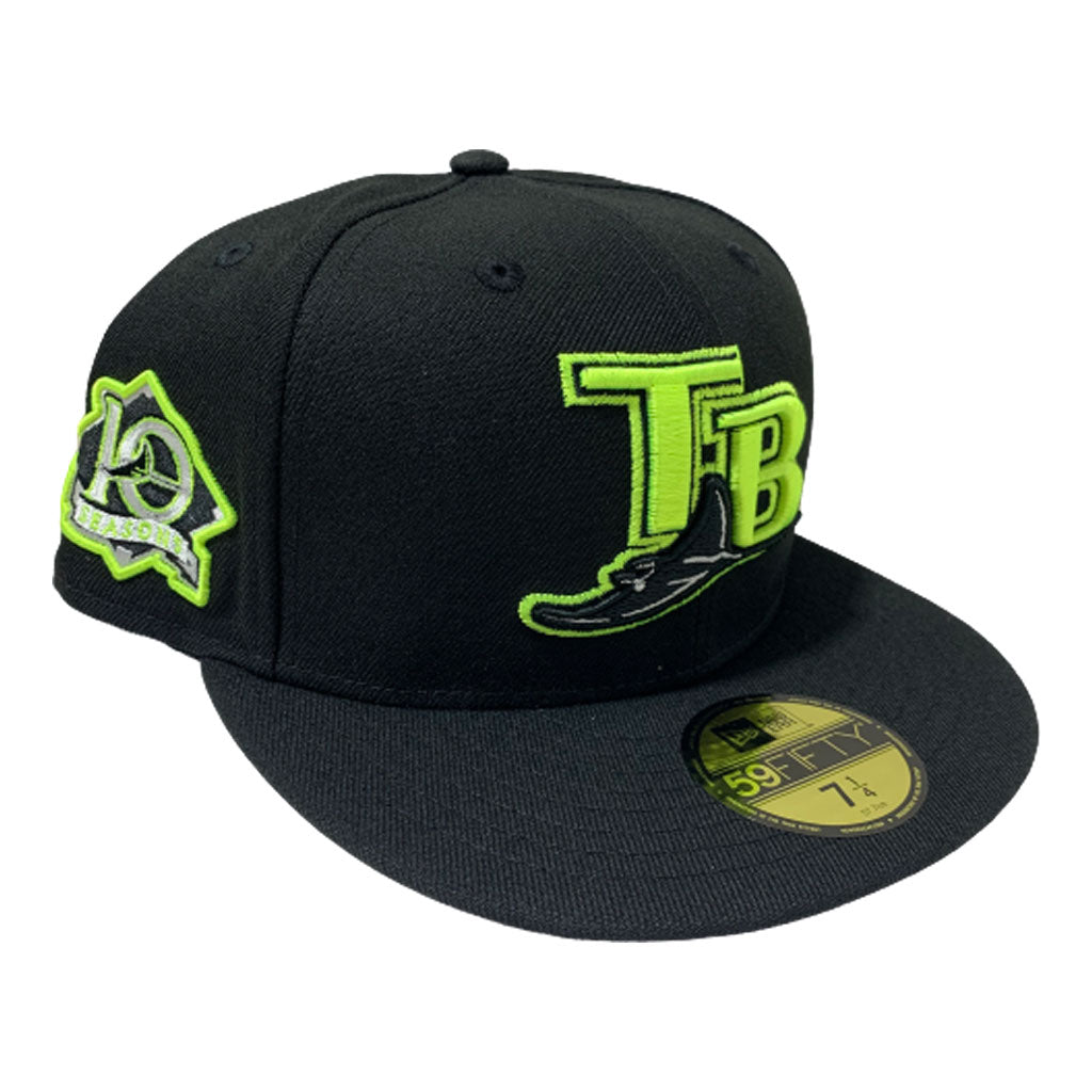 TAMPA BAY RAYS 10TH SEASON NEW ERA FITTED HAT