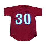 TIM RAINES MONTREAL EXPOS AUTHENTIC MESH BATTING PRACTICE V-NECK JERSEY