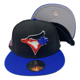 Toronto Blue Jays 30th Season Black Royal 59Fifty New Era Fitted Hat