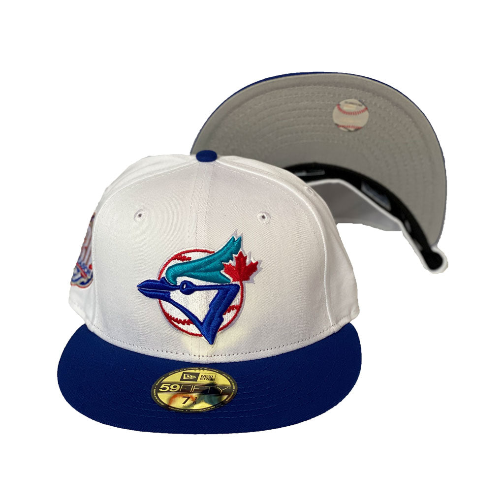 Toronto Blue Jays 30th season White New Era Fitted
