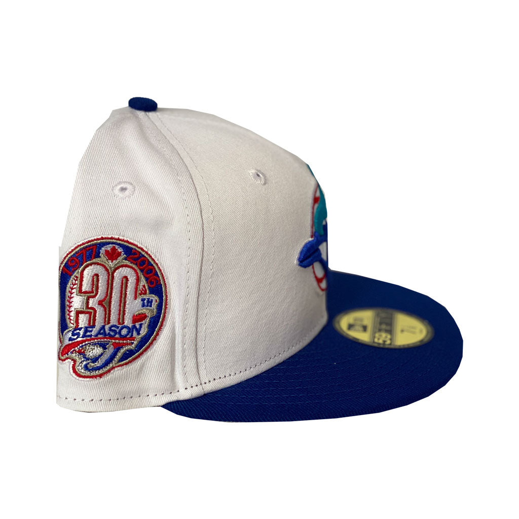 Toronto Blue Jays 30th season White New Era Fitted