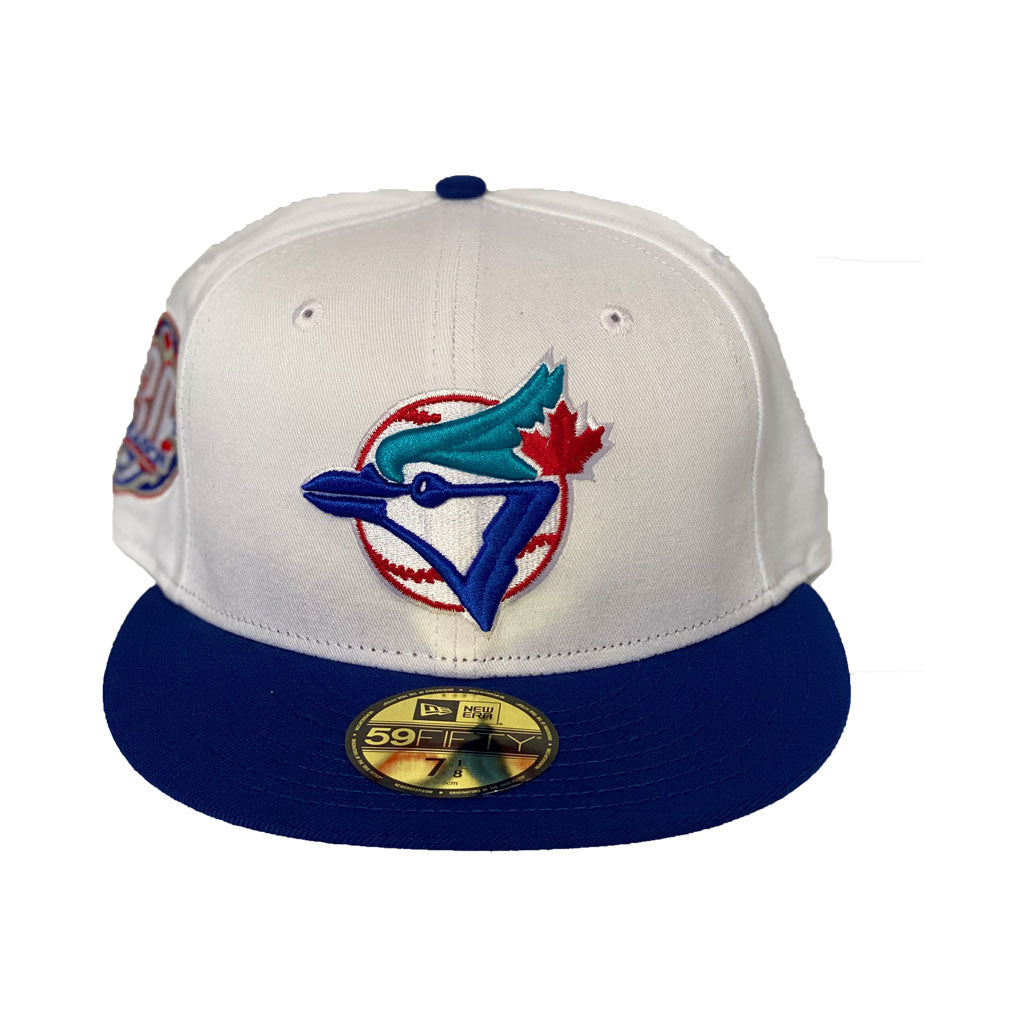 Toronto Blue Jays 30th season White New Era Fitted