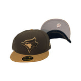 Toronto Blue Jays Brown New Era Fitted Hat