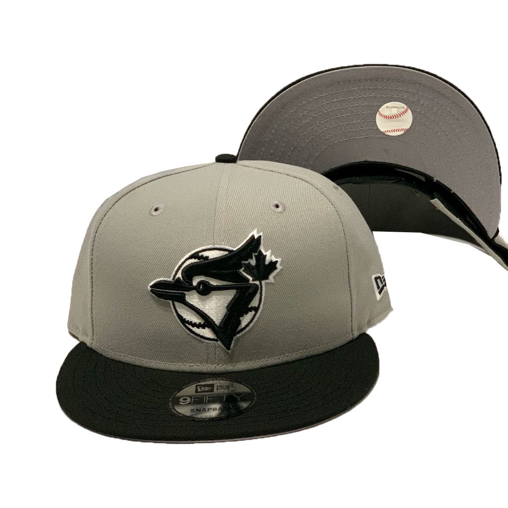 Toronto Blue jays Gray Black New Era Snapback