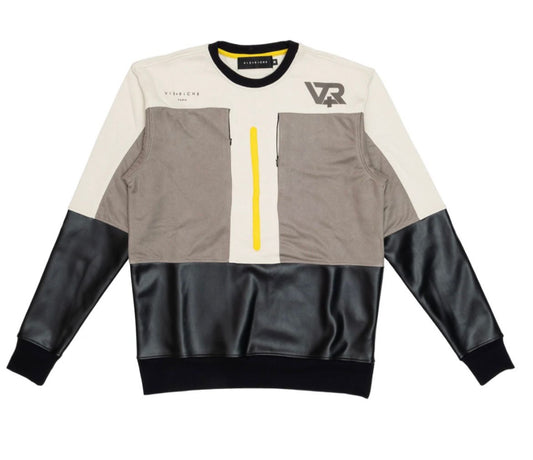 VIE RICHE EARTH TONE CREW NECK