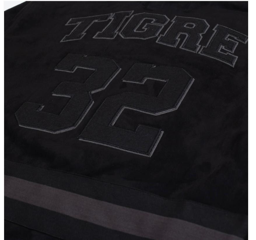 VIE RICHE BLACK TIGER VARSITY CREW NECK