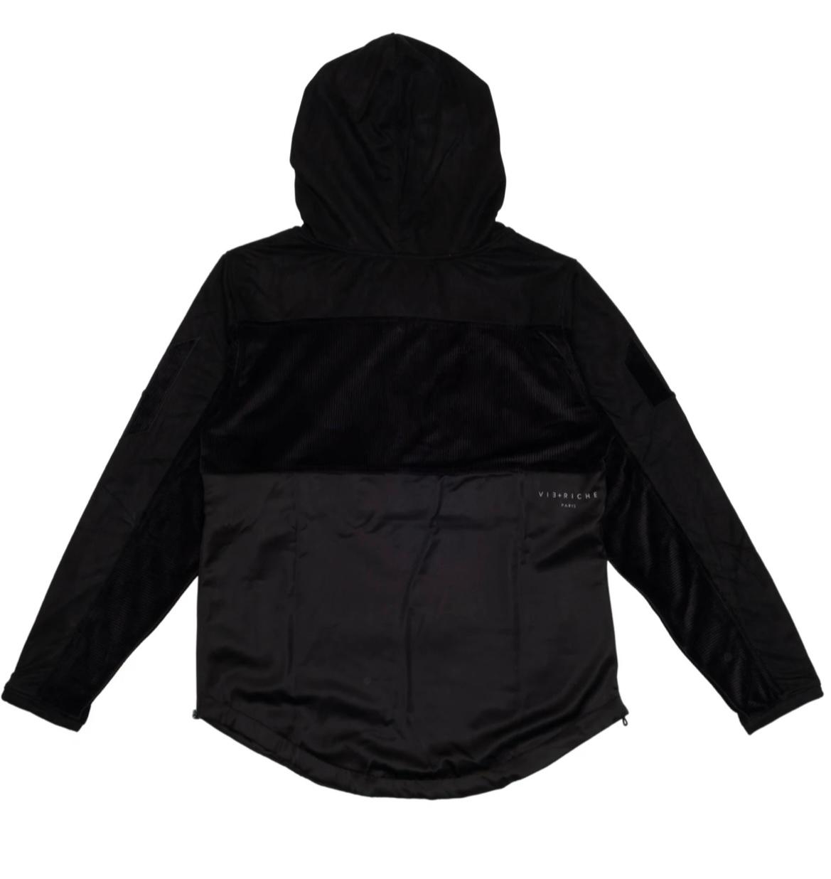 VIE RICHE BLACK VARSITY PULLOVER