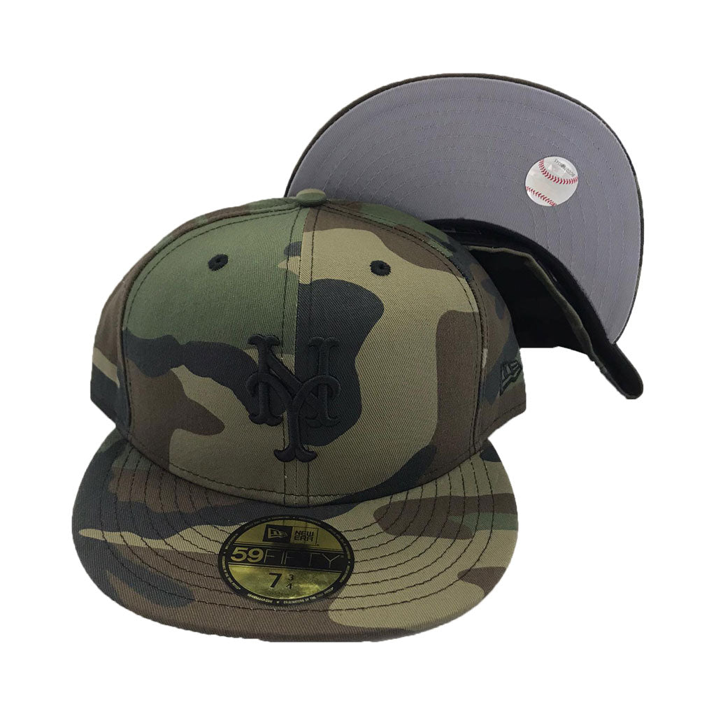 Woodland Camo New York Mets New Era Fitted Hat