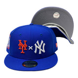 Yankees * Mets Royal New Era Fitted