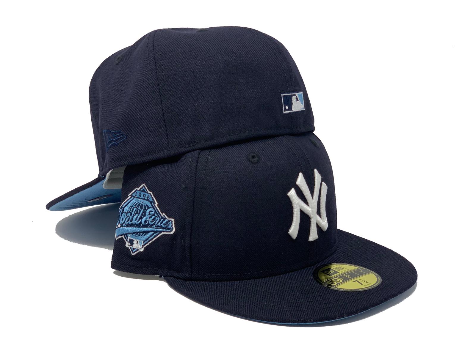New York Yankees 1996 World Series New Era Fitted Navy Hat – USA CAP KING