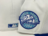 ST. LOUIS CARDINALS 1964 WORLD SERIES "OCEAN-CLOUD COLLECTION" ICY BRIM NEW ERA FITTED HAT