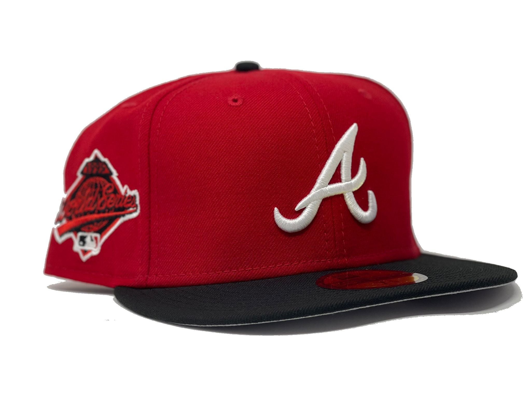 1 PER PERSON Custom New Era 59fifty Atlanta Braves Red Clay 1999