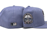 DETROIT TIGERS LAVENDER PINK BRIM 59FIFTY NEW ERA FITTED HAT