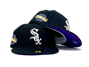 New Era Chicago White Sox T-Dot 2005 World Series Patch Alternate Hat Club  Exclusive 59Fifty Fitted Hat Purple/Black Men's - FW22 - US