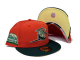 TAMPA BAY RAYS TROPICANA FIELD "PUMPKIN COLLECTION" NEW ERA FITTED HAT