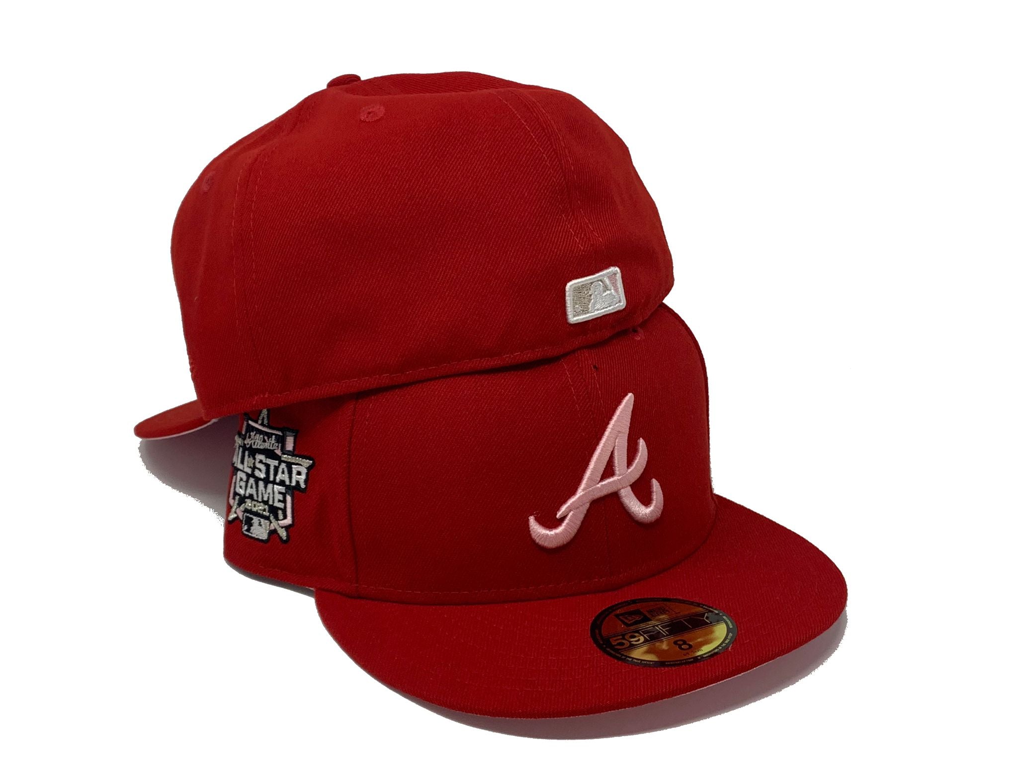 NEW ERA 96 DREAM TEAM ATLANTA BRAVES FITTED HAT (CHROME/RED) – So Fresh  Clothing