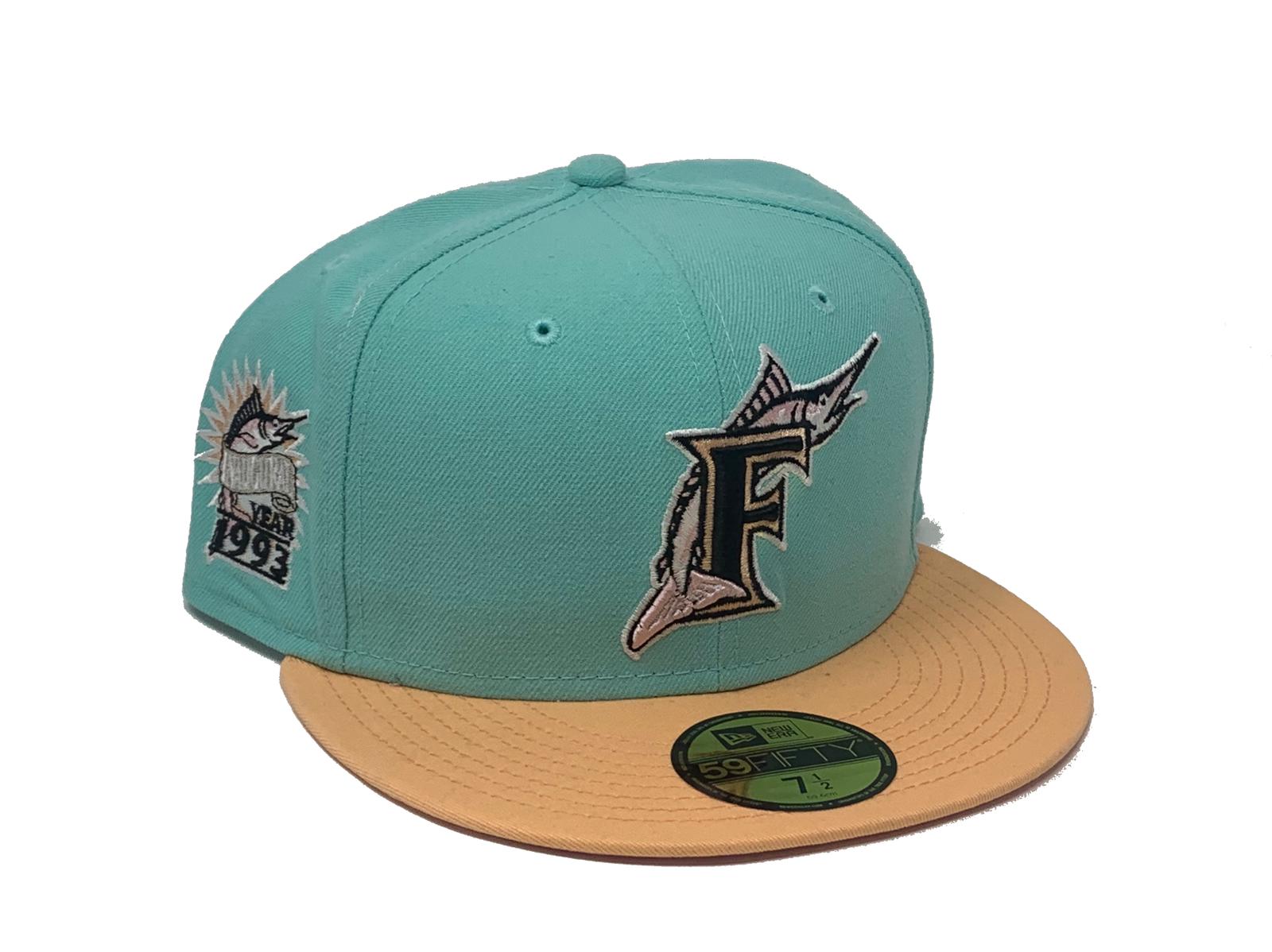 Orange Florida Marlins 1993 Inaugural Season New Era Fitted Hat – Sports  World 165