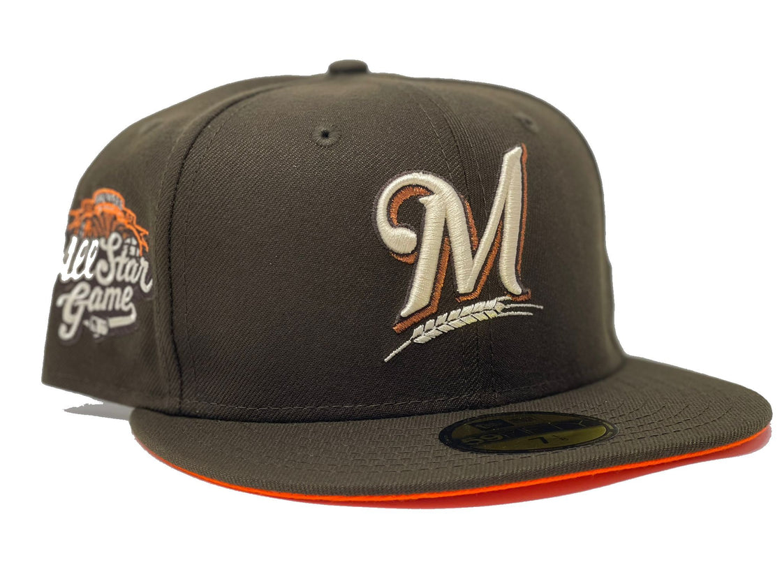 Milwaukee Brewers 2002 All Star Game Custom New Era Fitted Hat