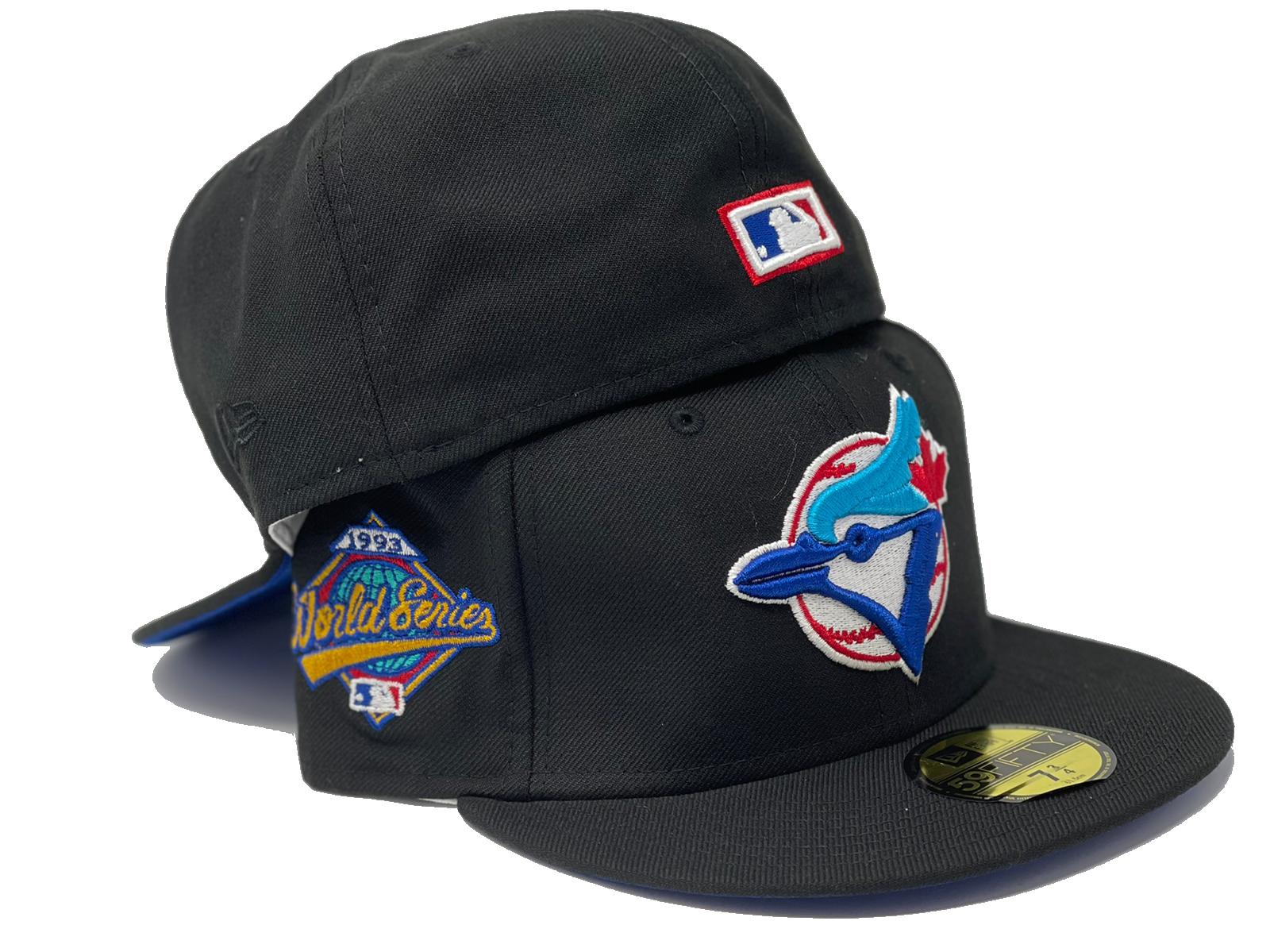 Toronto Blue Jays Fanatics Branded Iconic Wordmark Fitted Hat - Black