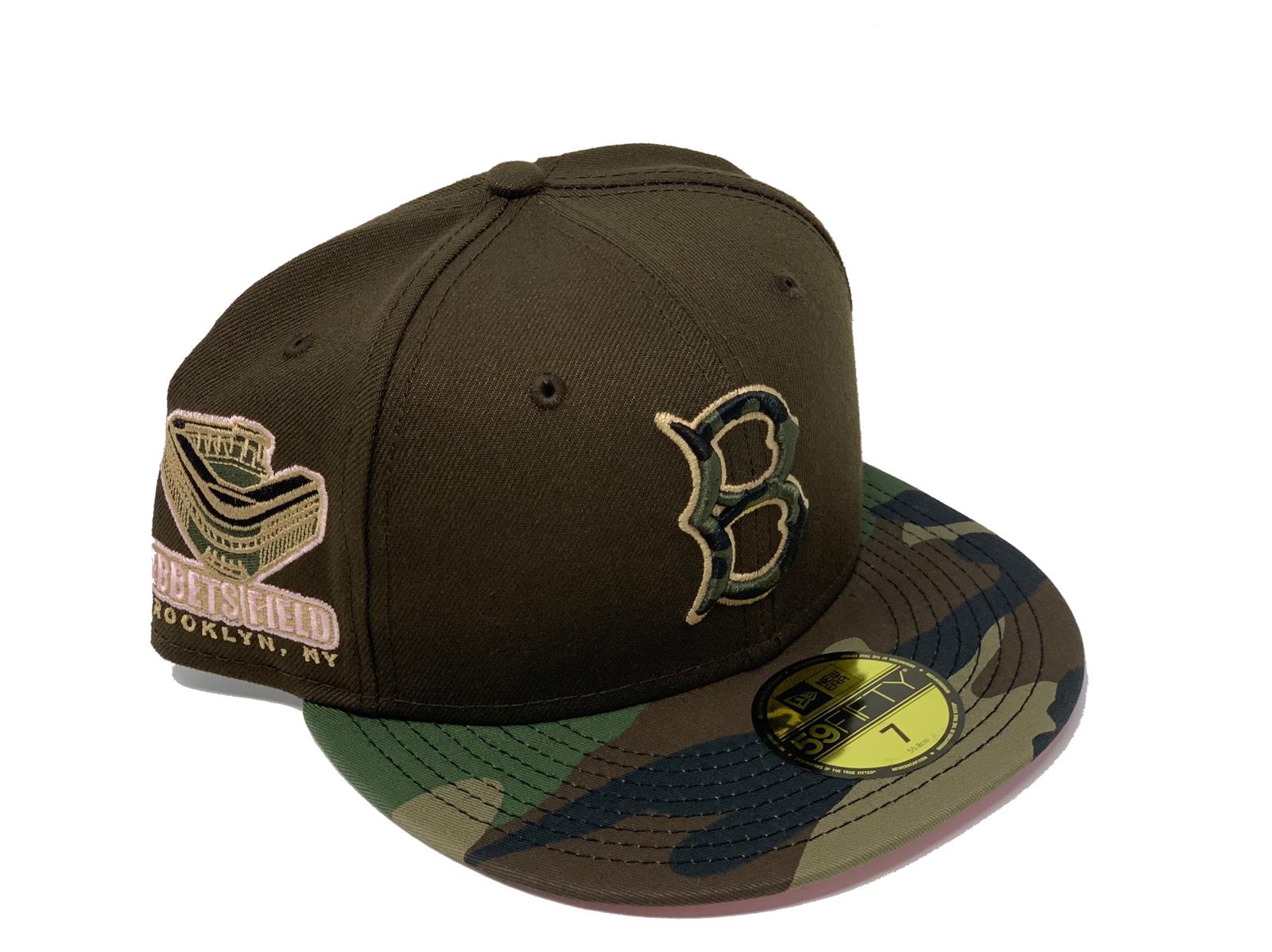 Brooklyn Dodgers Short Brim Leather Lined Hat