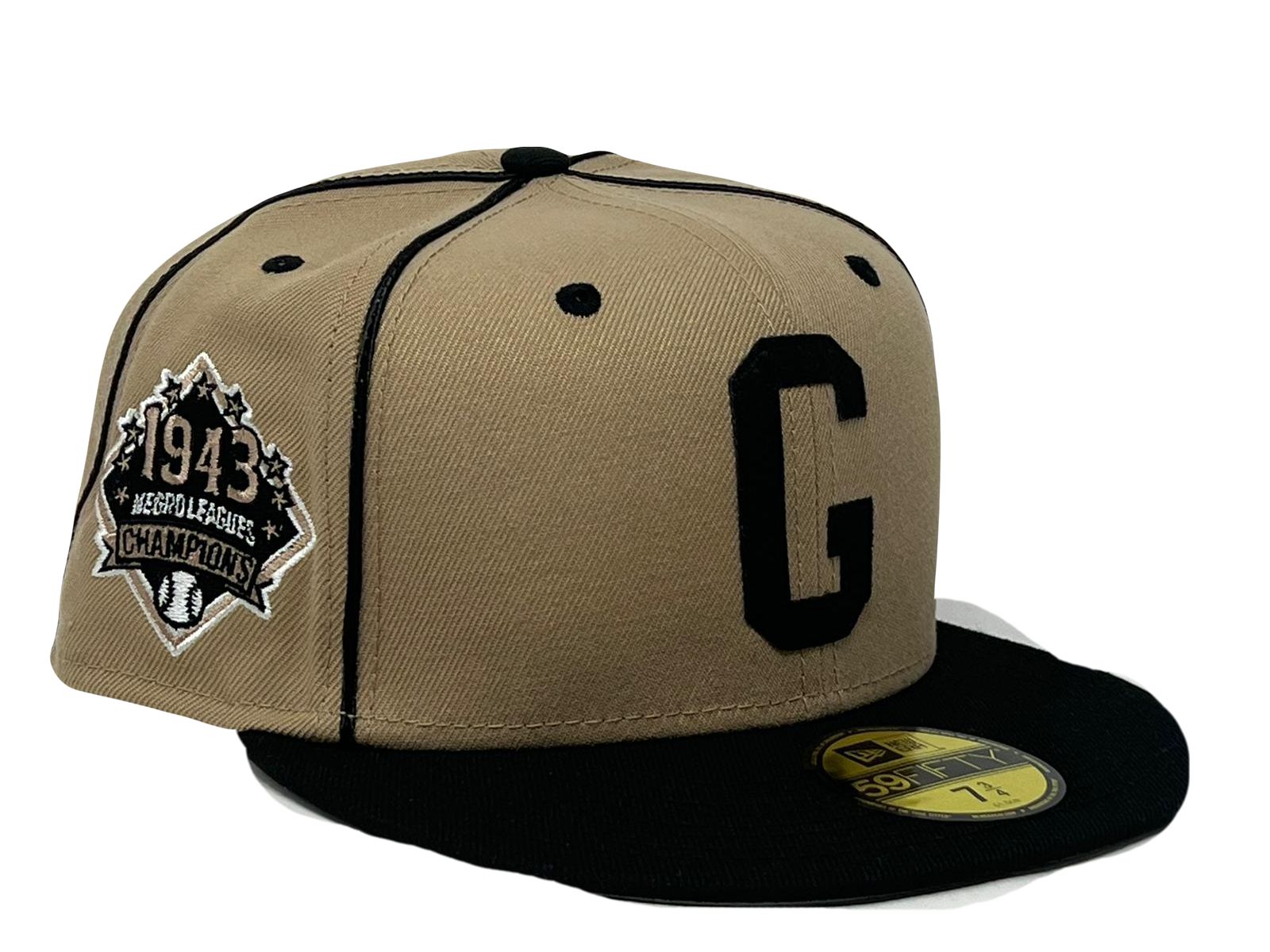 Rings & Crwns Homestead Grays Navy Team Fitted Hat