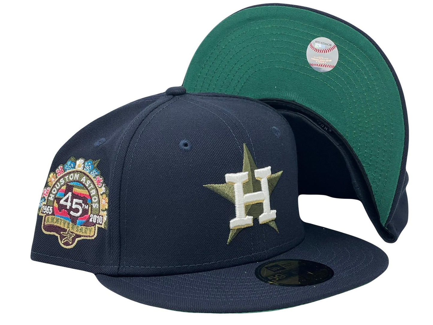 Houston Astros 45th Anniversary 'Botanical Pack" New Era Fitted Hat