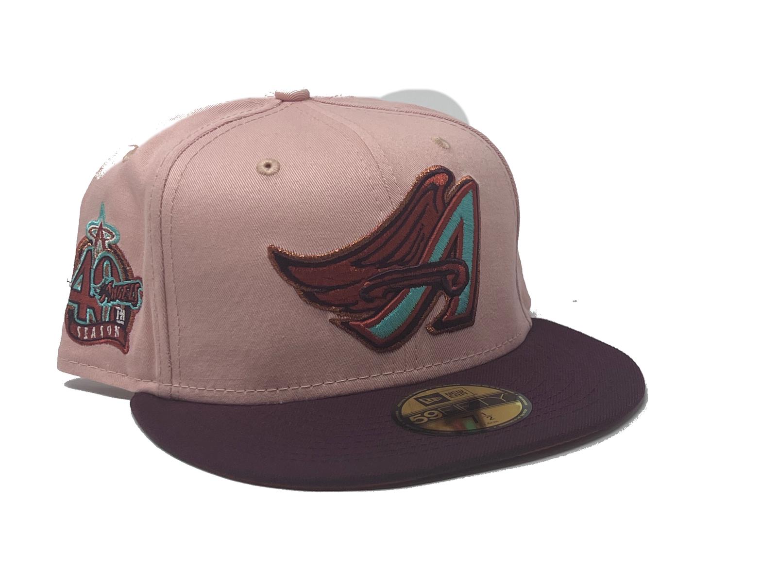 New Era 59Fifty Anaheim Angels 40th Anniversary Patch Fitted Hat