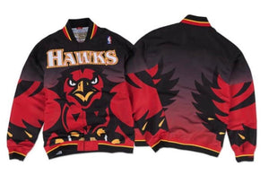Authentic Atlanta Hawks 1995-96 Warm Up Jacket