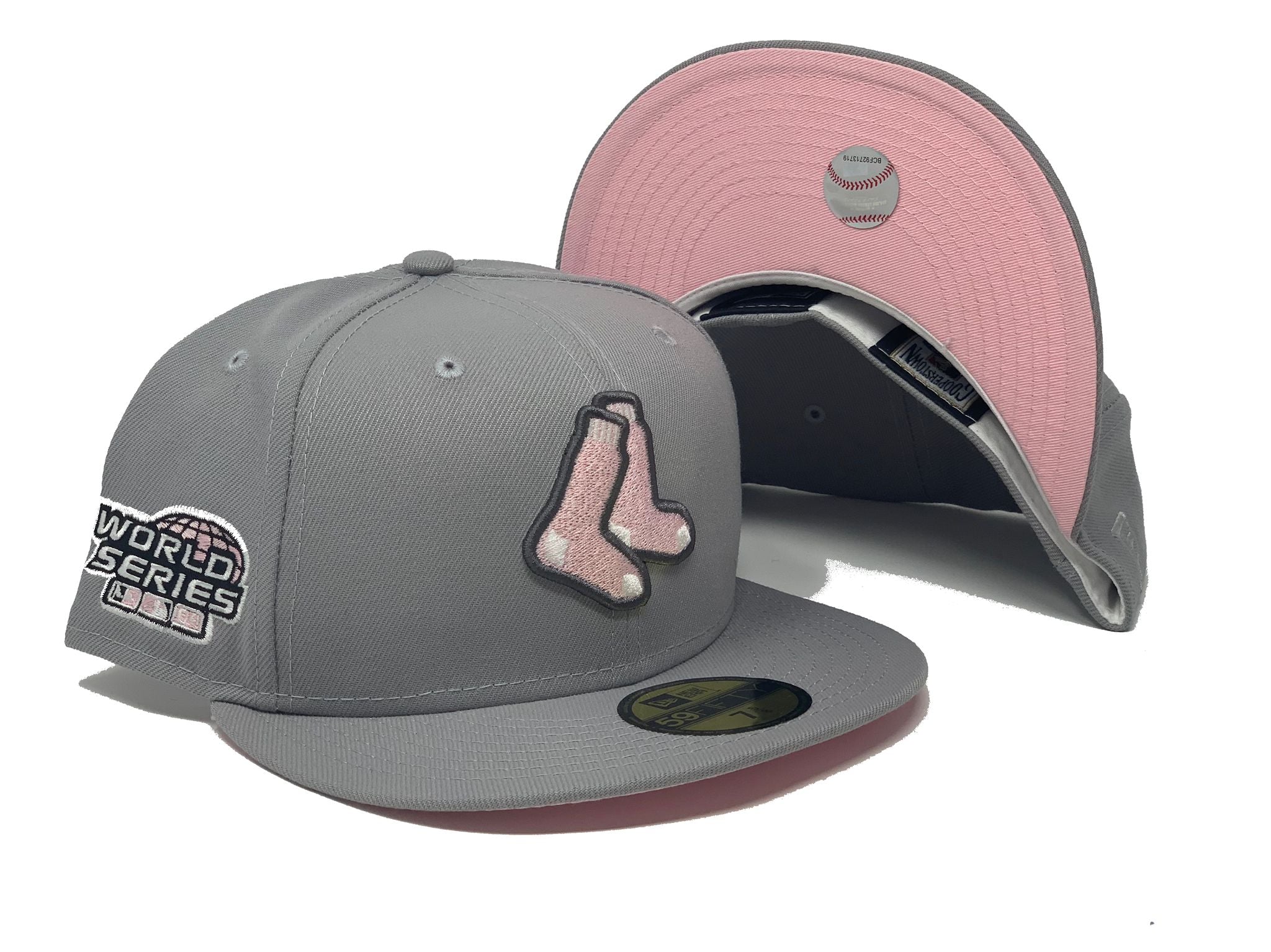 NEW ERA - Accessories - Boston Red Sox 2004 World Series Pink Brim