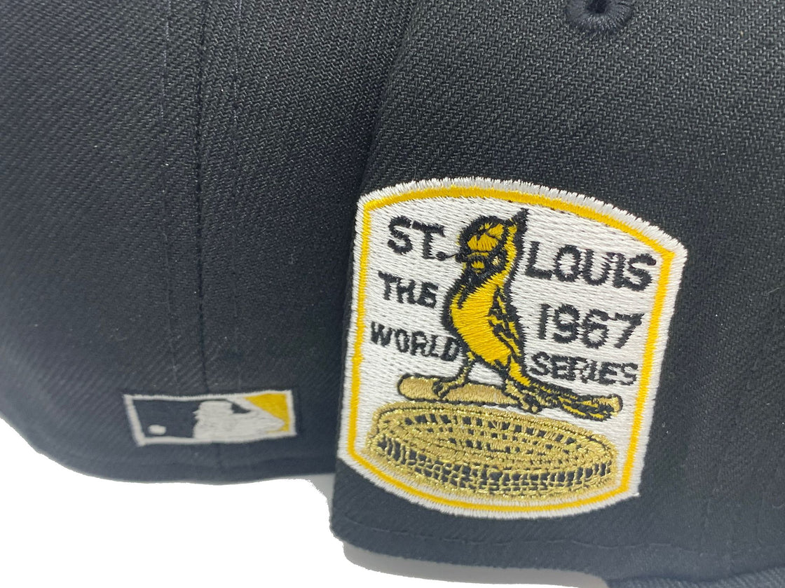 Black St. Louis Cardinals 1967 World Series 59fifty New Era Fitted