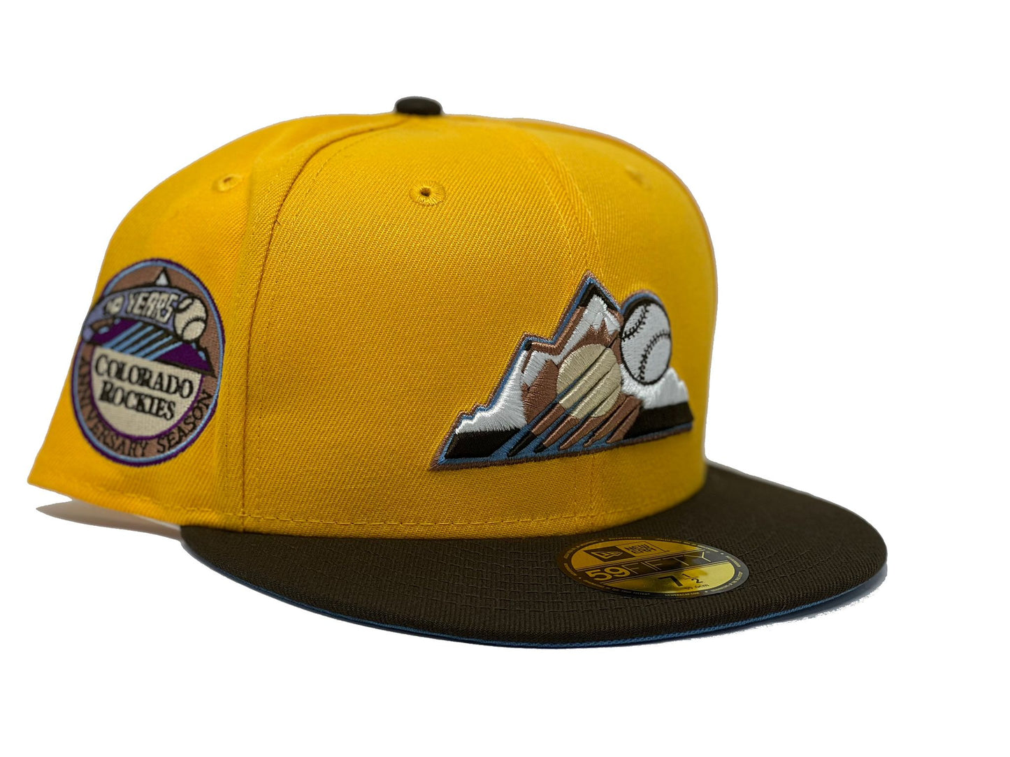 Colorado Rockies 10th Anniversary New Era Fitted Hats