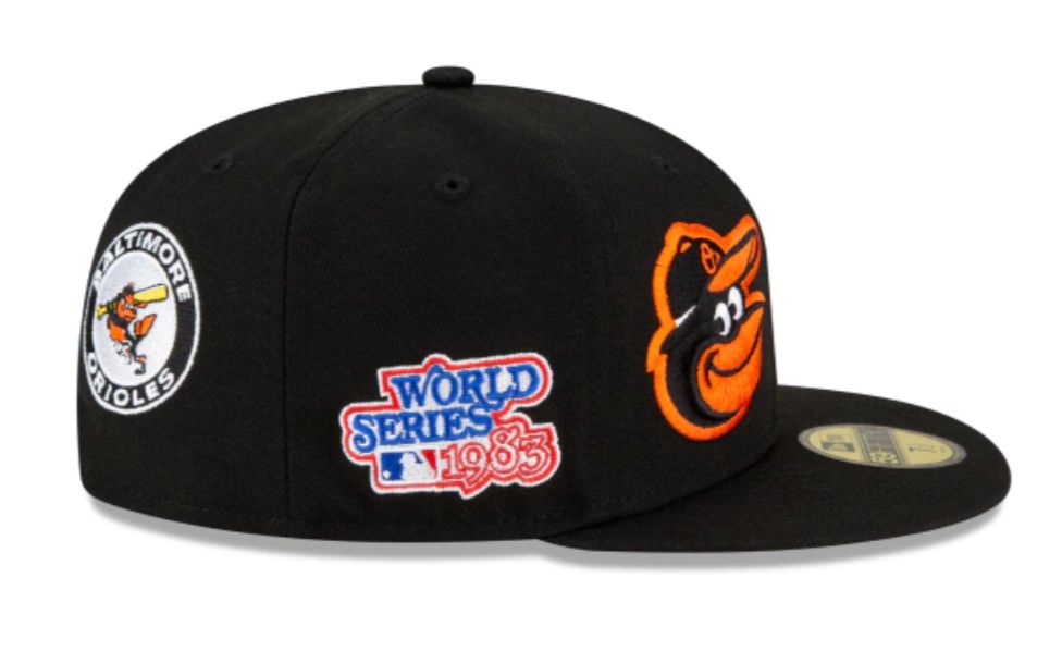 New Era Baltimore Orioles Patch Pride 59FIFTY Fitted Cap — Major