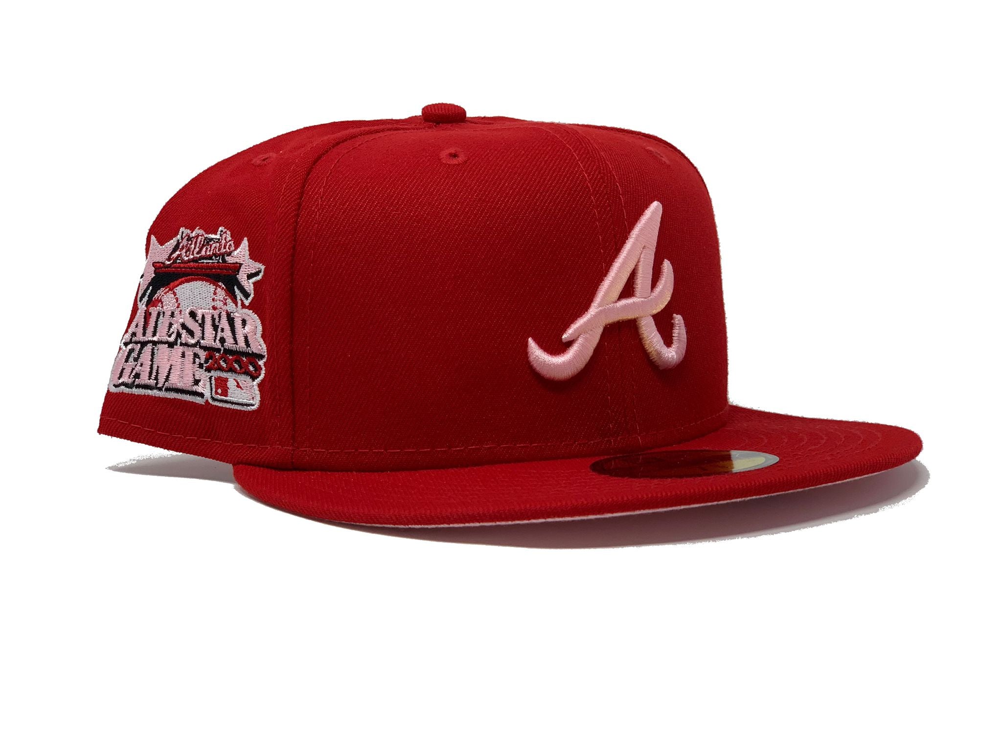 Atlanta Braves New Era x Just Don 2000 MLB All-Star Game 59FIFTY Fitted Hat  - Navy/Red