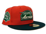 HOUSTON ASTROS 45TH ANNIVERSARY "PUMPKIN COLLECTION" NEW ERA FITTED HAT