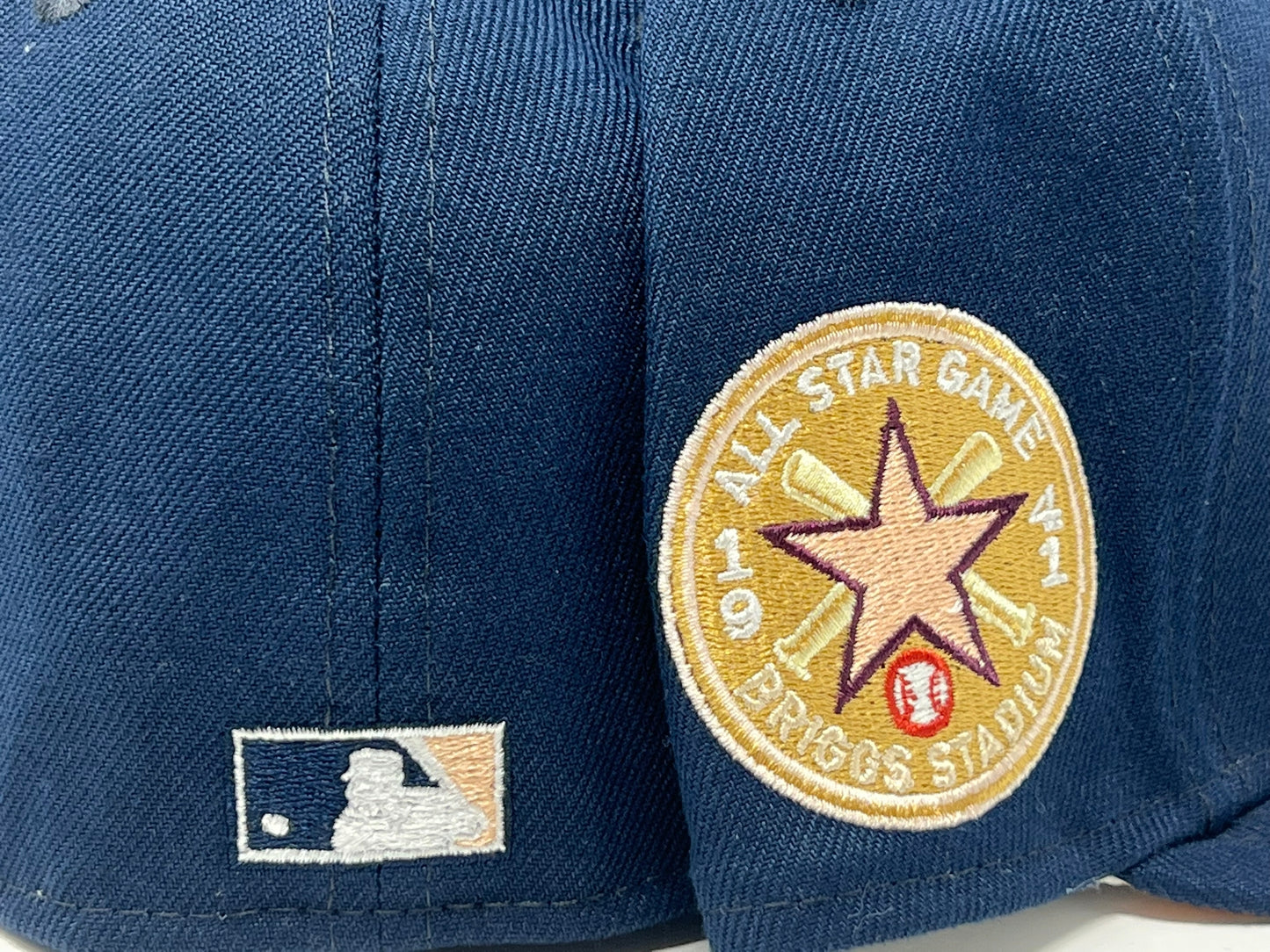 Pittsburgh  Pirates 1941 All Star Game Navy Peach Brim New Era Fitted Hats