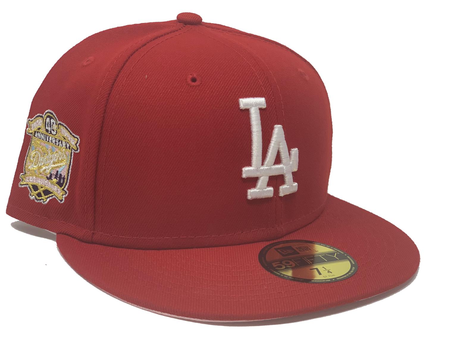 Hat Club LA Dodgers Brown Dome Red Brim – Rebeaters