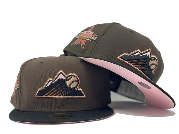Colorado Rockies Sidepatch 2021 All-Star Game 59FIFTY Fitted Hat - Black/ White Blk/Wht / 7 3/8