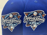 NEW YORK YANKEES 2000 WORLD SERIES ROYAL ICY BRIM NEW ERA FITTED HAT