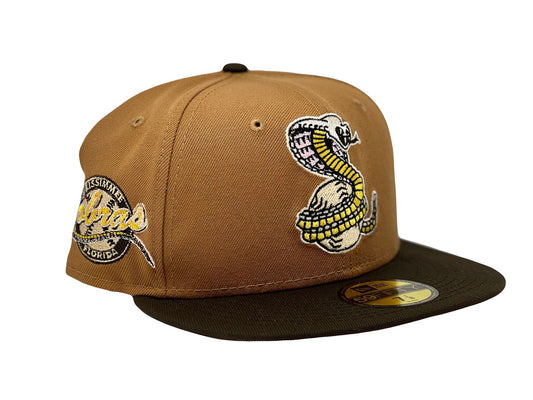 Kissimmee Cobras Minor League Pink Brim New Era Fitted Hat