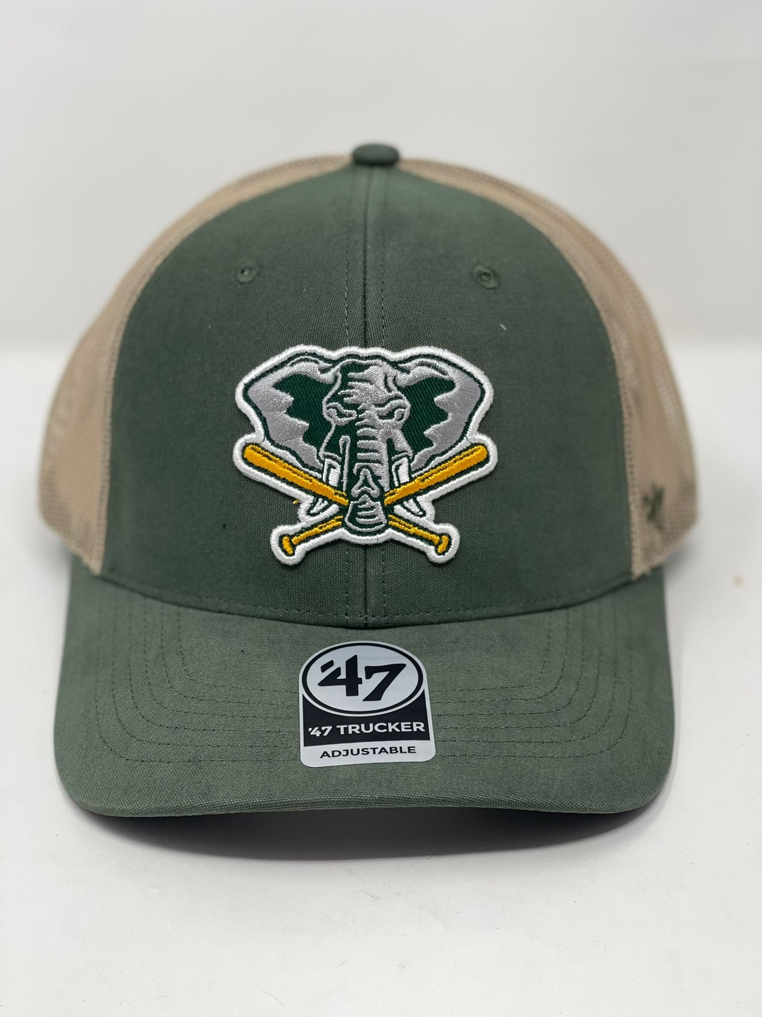 Oakland Athletics Elephant Logo Adjustable Hat